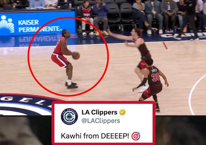 伦纳德28分率快船大胜公牛，马瑟琳26分助四连胜