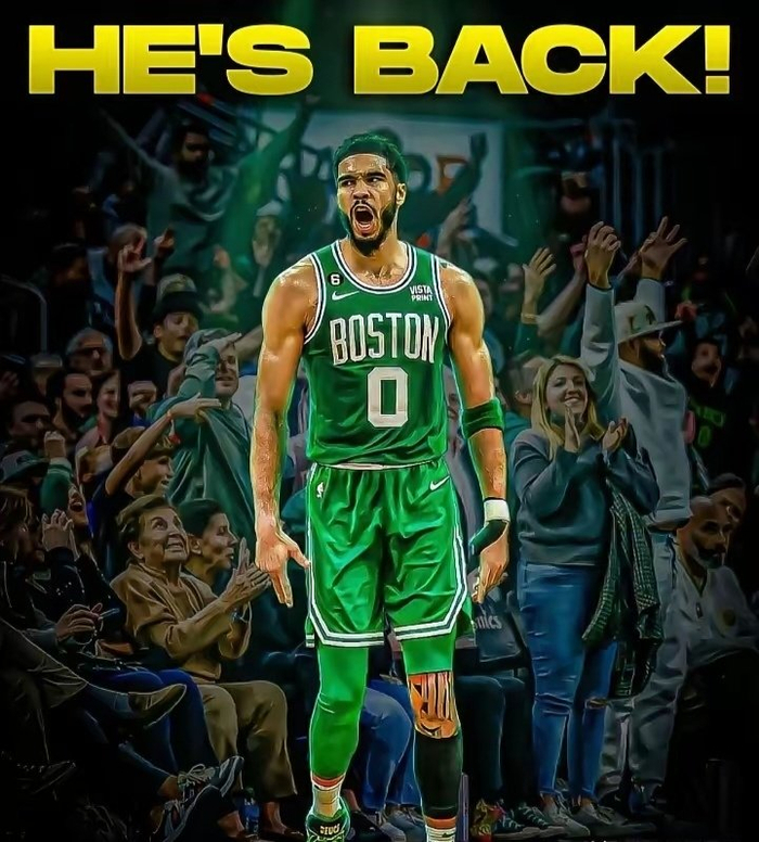 塔图姆复出后布朗统治力